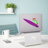 Naughty Squirrel #89 Sticker (Laptop op bureau)
