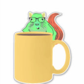Naughty Squirrel #906 Sticker (Voorkant)