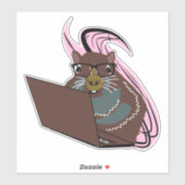 Naughty Squirrel #90 Sticker (Vel)