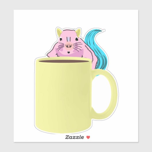 Naughty Squirrel #921 Sticker (Vel)