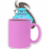 Naughty Squirrel #938 Sticker (Voorkant)