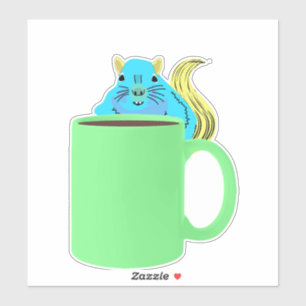 Naughty Squirrel #978 Sticker