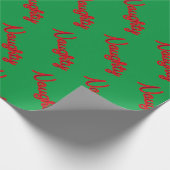 Naughty Text  Cadeaupapier (Hoek)