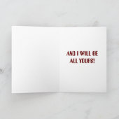 Naughty Valentijn Feestdagen Kaart (Binnen)