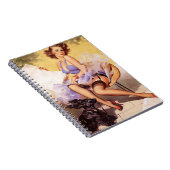 Naughty Violet Pin Up Notitieboek (Rechterzijde)