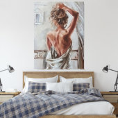 Naughty Wake Up Canvas Afdruk (Insitu (Slaapkamer))