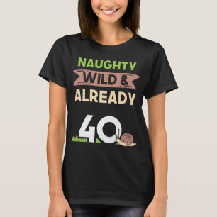 Naughty Wild Al 40 cadeautjes voor nagelslakken T-shirt
