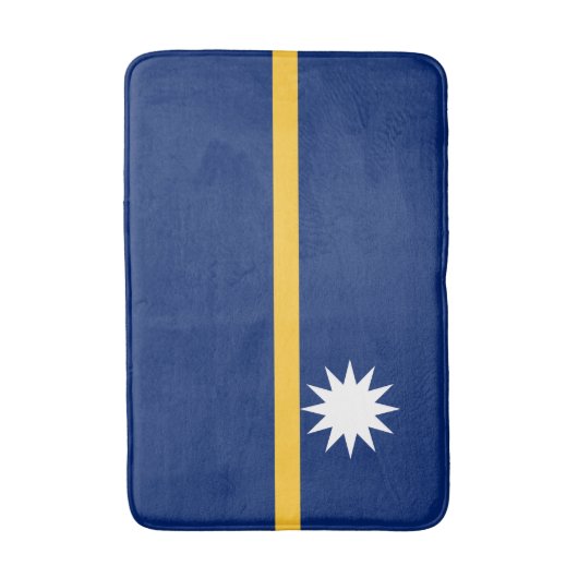 Nauru Flag Badmat (Voorkant Verticaal)