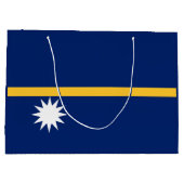 Nauru Flag Groot Cadeauzakje (Achterkant)