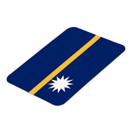 Nauru Flag Magneet (Linkerzijde)