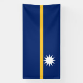 Nauru Flag Spandoek (Verticaal)