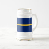 Nauru vlag bierpul (Voorkant rechts)