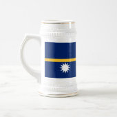 Nauru vlag bierpul (Links)