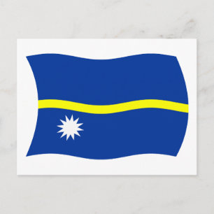 Nauru Vlag Postkaart