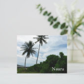 naurupalmen briefkaart (Staand voorkant)