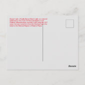 Nauset Light  Briefkaart (Achterkant)