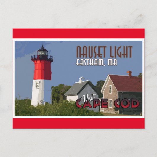 Nauset Light  Briefkaart (Voorkant)
