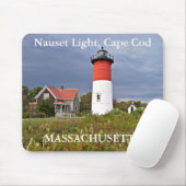 Nauset Light, Cape Cod, Massachusetts Mousepad Muismat (Met muis)