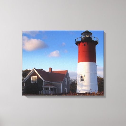 Nauset Lighthouse Canvas Afdruk (Voorkant)