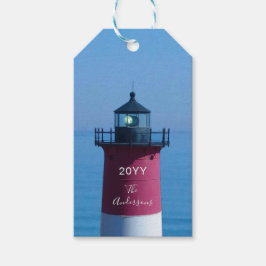 Nauset Lighthouse Dated Family Cape Cod Nautical Cadeaulabel