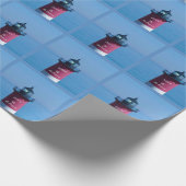 Nauset Lighthouse Dated Family Cape Cod Nautical Cadeaupapier (Hoek)