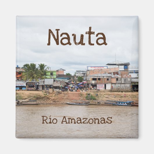 Nauta, Peru Fridge Magnet Magneet (Voorkant)