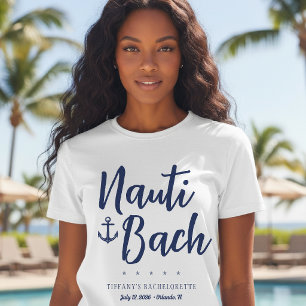 Nauti Bach Anker Nautisch Meisjesuitje T-shirt