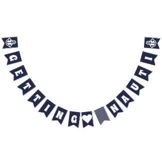 Nauti Bachelorette Party Nautical Bunting Vlaggetjes