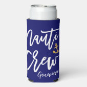 Nauti Crew | Grappige Zee Bruidsmeisje (Seltzer Achterkant)