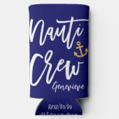 Nauti Crew | Grappige Zee Bruidsmeisje (Achterkant)