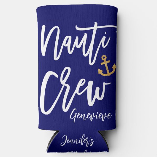 Nauti Crew | Grappige Zee Bruidsmeisje (Voorkant)