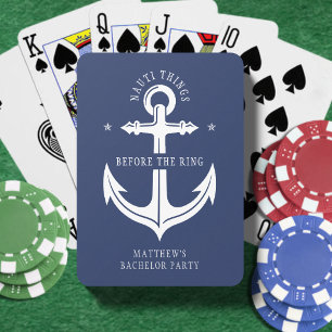 Nauti Dingen Voor de Ring Anker Bachelorfeest Pokerkaarten