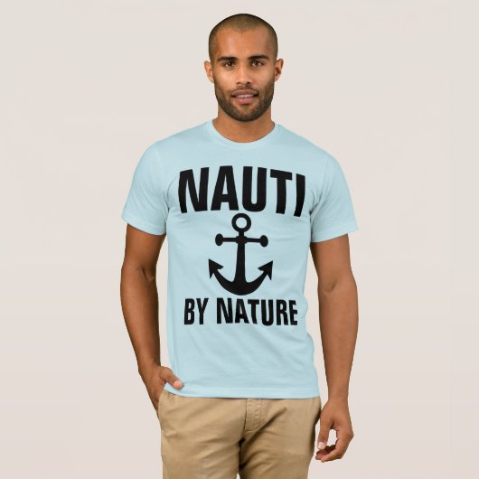 NAUTI DOOR NATUUR NAUTISCHE T-Shirts (Voorkant volledig)