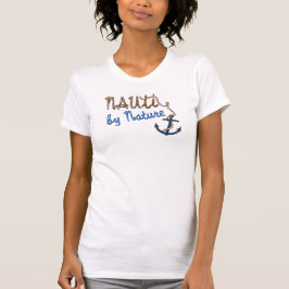 Nauti door Natuur t-shirt met een zeeschip