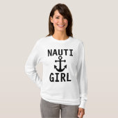 NAUTI GIRL, T-shirts Drôle Dames (Devant entier)