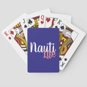  NAUTI-LEVEN   POKERKAARTEN
