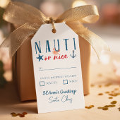 Nauti of Nice Coastal Christmas Cadeaulabel