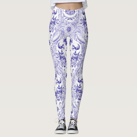 Nauti Skull Leggings (Voorkant)