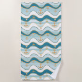 Nautica Anchor Chains and Ropes Strandlaken (Voorkant)