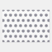 Nautical 3-Pack  Inpakpapier Vel (Voorkant 2)