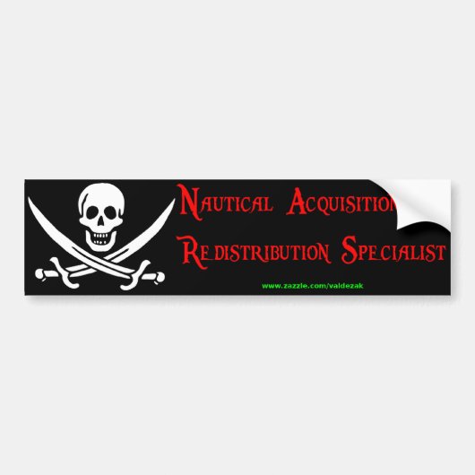 Nautical Acquisition Bumpersticker (Voorkant)