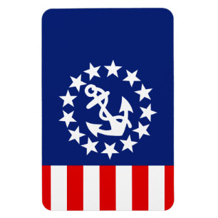 Nautical American Yacht Flag is bij de Marina Magneet