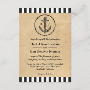  Nautical Anchor - 3x5 Weddenschap Kaart