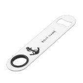 Nautical Anchor Boat Name Beach House Custom (Dos Angle)