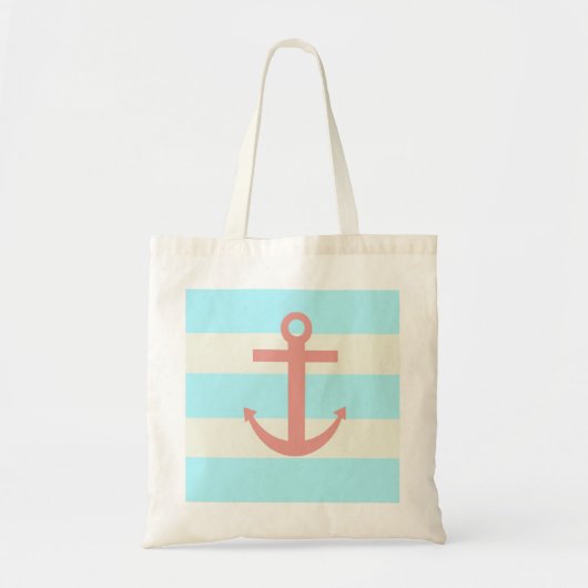 Nautical Anchor Canvas tas (Voorkant)