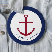 Nautical Anchor mama om Button te worden (In situ)