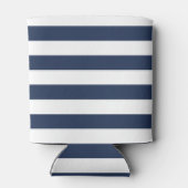 Nautical Anchor Monogram Weddenschap Favor Blikjeskoeler (Achterkant)