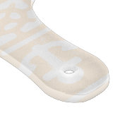 Nautical Anchor Monogrammed Paddle  Snijplank (Hoek)