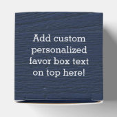 Nautical Anchor Navy Blue/White Bedankdoosjes (Bovenkant)