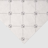 Nautical Anchor Pattern Gift Wrapping Tissuepapier (Detail)